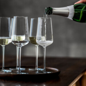 Zwiesel Glas Vervino Champagneglas met MP 77 – 0.348 Ltr – Geschenkverpakking 2 glazen